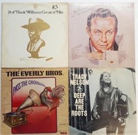 Vintage Vinyl Record Albums Country