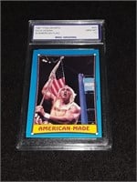 Hulk Hogan 1987 Titatn Sports GEM MT 10 w/American
