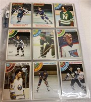 93- OPEE CHEE  hockey cards 78/79