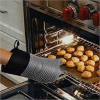 Gesentur Silicone Oven Gloves Set grey