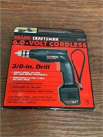 Craftsman 6V Cordless Drill   NIB