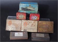 Collector Tin Cigarette Containers
