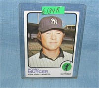 Bobby Murcer all star baseball card