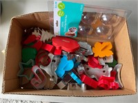 Box of cookie cutters