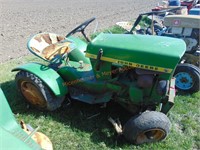 JOHN DEERE 110 ROUND FENDER GARDEN TRACTOR