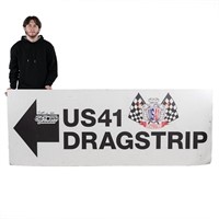 Chi-Town Showdown US41 Drag Strip Sign