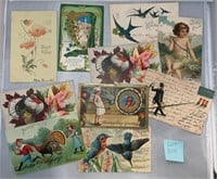 Thanksgiving St Patrick’s Day Vintage Postcards
