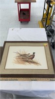 pheasant print 693/950 Maynard Reese 19x25