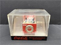 Coca Cola Cooler Collectible Mini Clock