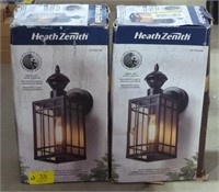 Heath Zenith Outdoor Lamps.**Sealed **Bidding
