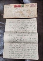 8 Page 1918 Letter Crockett TX Son to Mom!