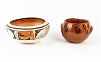 Lot of 2 Native American Pottery
