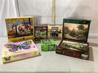 Puzzles - some unopened, unknown condition on rest
