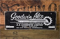 Goodwin Alco Loco Plate - Loco unknown