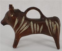 Ceramic Pottery Bull