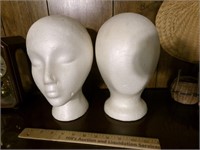 Foam Mannequin Heads