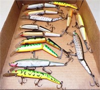 (13) Rapala & Rebel Jointed Minnow Fishing Lures