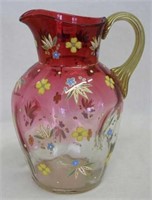 Decorated Rubina water pitcher