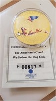 The American's Creed Coin #00817