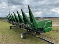 JOHN DEERE 608CX CORN HEAD HARVESTER, 1H0608CXAB07