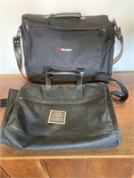 2 Black Messenger/Laptop Bags