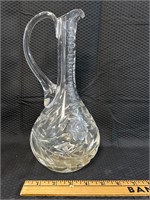 11" Crystal Pitcher