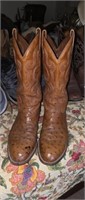 Tony Lama Ostrich boots size 10d