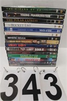 15 DVD's Includes The Wizard of OZ
