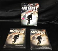 "GREAT BATTLES OF WWII"  / DVD SERIES / 2 TITLES