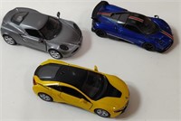 3 Model Cars incl. 2016 Pagani Huayra