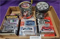 5 NOS PACKAGES TOY CARS, SETS
