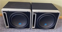 Alpine Model S-SB12V Subwoofers with 12in Vented