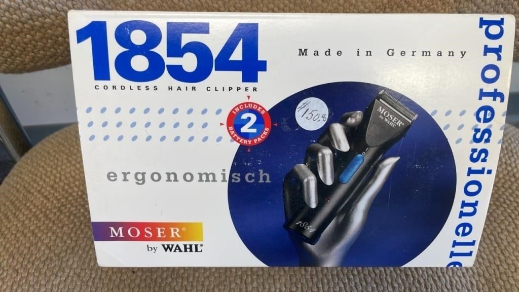 1854 Cordless Hair Trimmer Moser by Wahl