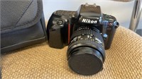 Nikon N50 Film Camera with case