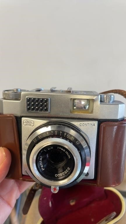 Zeiss Ikon Contina Film Camera with case