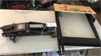 Sears 5,000 lb capacity jack and black and Decker