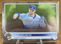 Jake Cousins 2022 Topps Chrome RC Auto