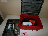 KETER TOOL BOX WIH CONTENTS