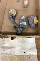 Ore samples from Idaho