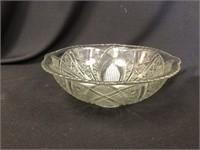 Indiana Glass Daisy & Finecct Heirloom Punch Bowl