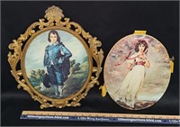Vintage Pictures-One Framed/One Without Frame