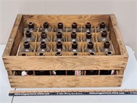 Vintage LABATTS Beer Bottles in Crate