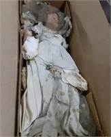 Large 28" inch Vintage Weding Doll
