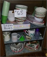 Christmas Dishes, Cups & more-Bring Boxes