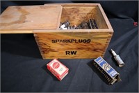 Spark plug collection and finger joint box