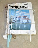 Metal Windmill - according to the box - 8ft. Tall