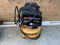 Bostitch 6 gal. 2HP air compressor with hose