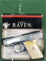 Phoenix Arms Raven Pistol, 25 Acp.