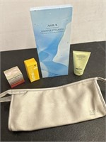 New Dyson travel bag, shower steamers, sunscreen,