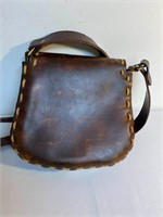 Handmade Leather Purse Bag